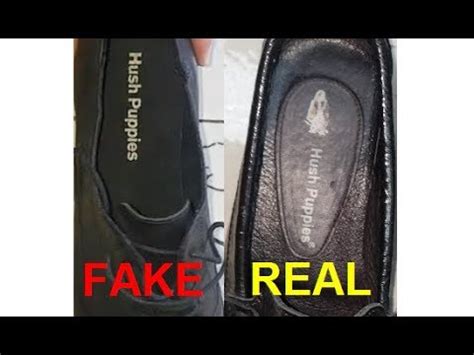 how to identify fake hush puppies shoes|how to check hush shoes.